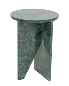 "Grace" Green Marble Side Table