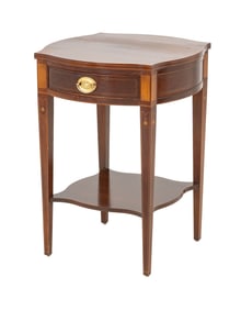Baker Furniture Mahogany Side Table