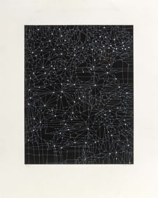 Victoria Burge "Night Architecture" Screenprint