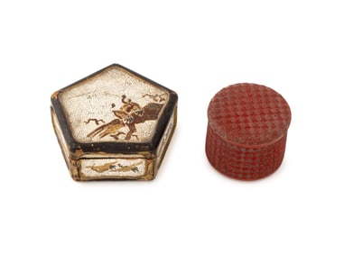 Chinese & Japanese Covered Boxes, 2