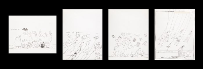 Michael Paraskevas Kite Flying Graphite, 4