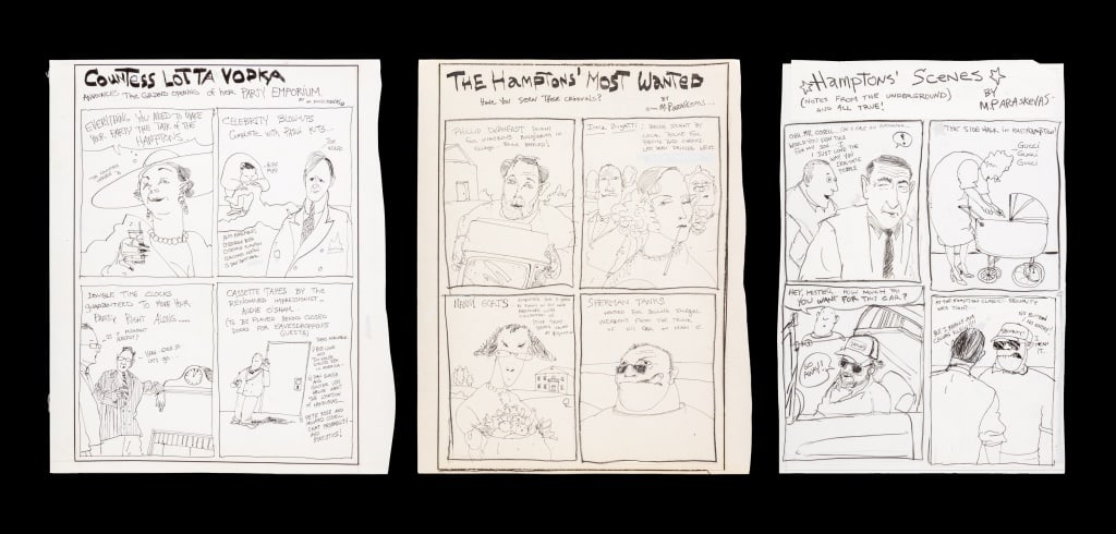 Michael Paraskevas Comic Strips Graphite, 3 (1 of 10)