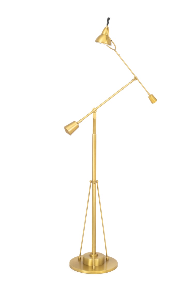 Modern Aluminum Counter Balance Floor Lamp (1 of 8)