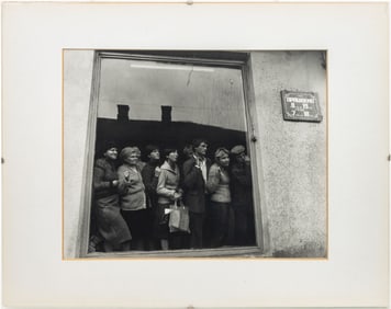 Signed Working Hours Gelatin Silver Print