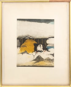 Tuvia Beeri Untitled Etching and Aquatint