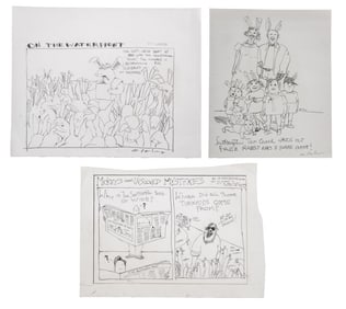 Michael Paraskevas Overrun by Animals Comics, 3