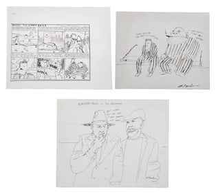 Michael Paraskevas Criminal Comic Strips, 3