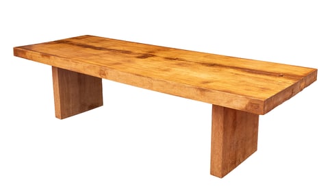 Nakashima Style Oak Butterfly Jointed Dining Table