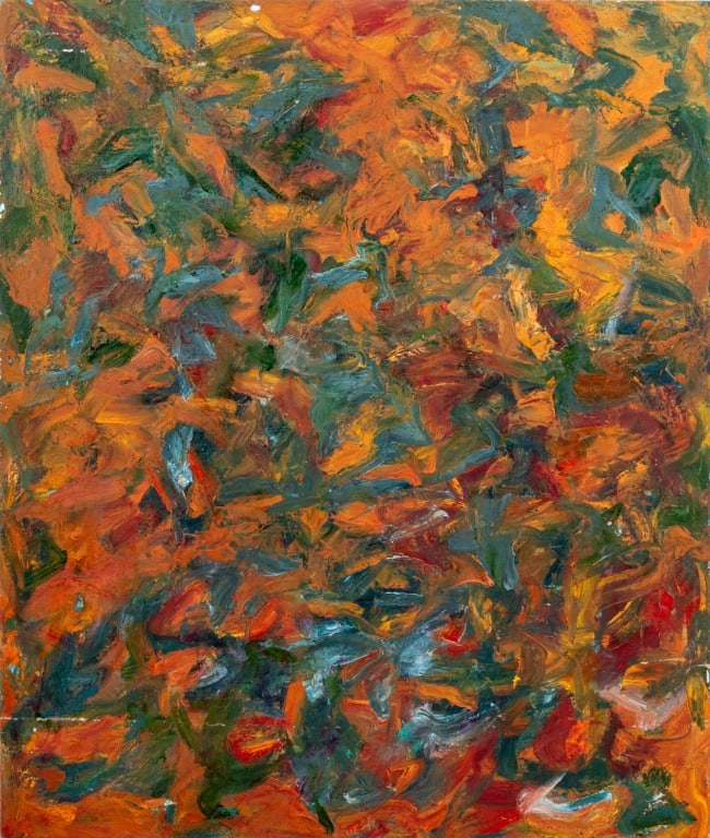 Andy Miller Abstract Composition Oil on Canvas (1 of 6)