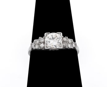 Platinum Diamond Ring