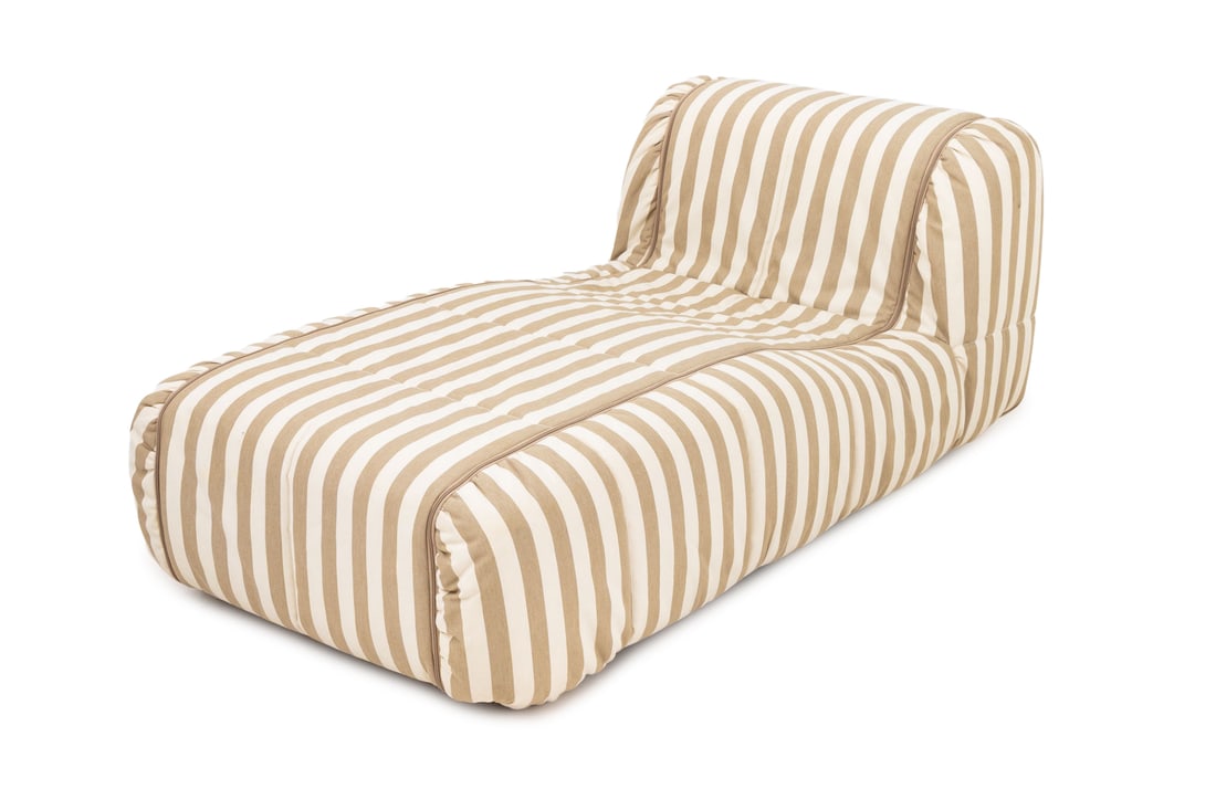 Cini Boeri x Arflex Linen Chaise Longue (1 of 8)