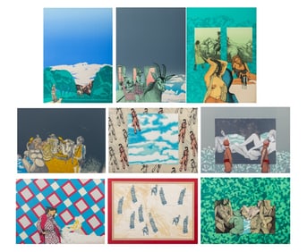 Masuo Ikeda "Location and Scene" Lithographs, 11