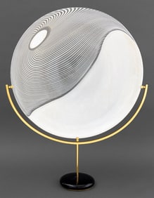 Giampaolo Seguso "Piatto Isola" Murano Art Glass