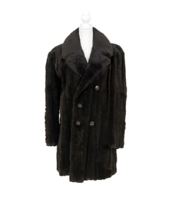 Furs Up at Alexander's Brown Nutria Fur Coat