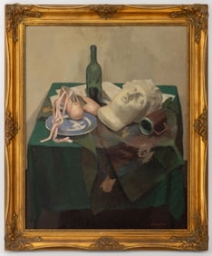 Mark Farmer Still Life with Ballet Shoes Oil, 1962