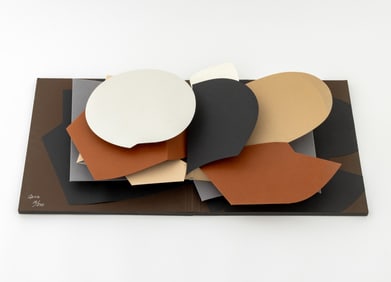 Anthony Caro "Leaf Pool" Card Sculpture