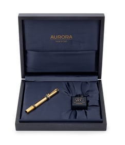 Aurora 75th Anniversary Vermeil Fountain Pen