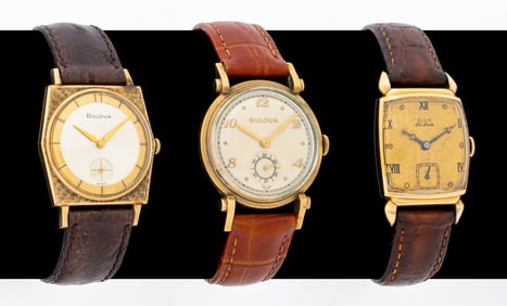 Bulova & Elgin Vintage Watches, 3