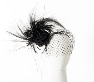 Philip Treacy x Ralph Lauren Birdcage Fascinator