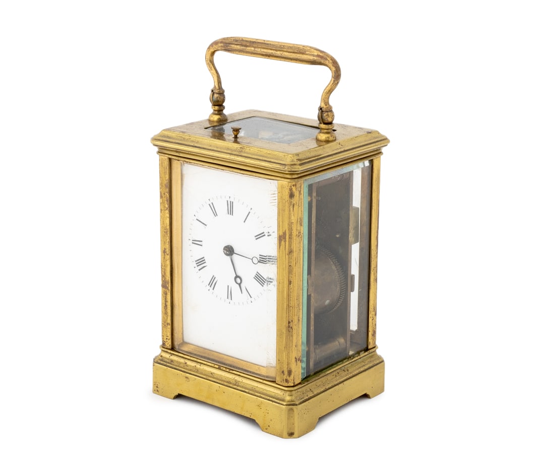 French Brass Carriage Clock (1 of 14)