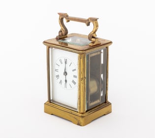 French Brass Carriage Clock