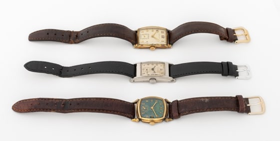 Elgin, Hamilton & Longines Vintage Watches, 3