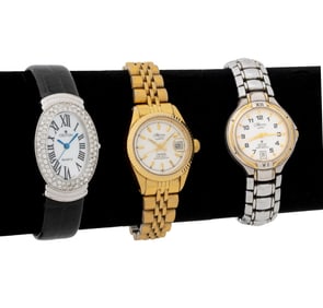 Croton Quartz Watch Group, 3 Watches