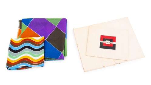 Sonia Delaunay for Artcurial Scarves, 2