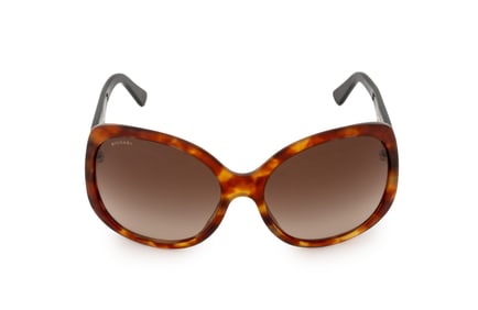 Bulgari Tortoiseshell Pattern Sunglasses