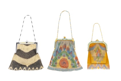 Art Deco Mesh Handbags, 3