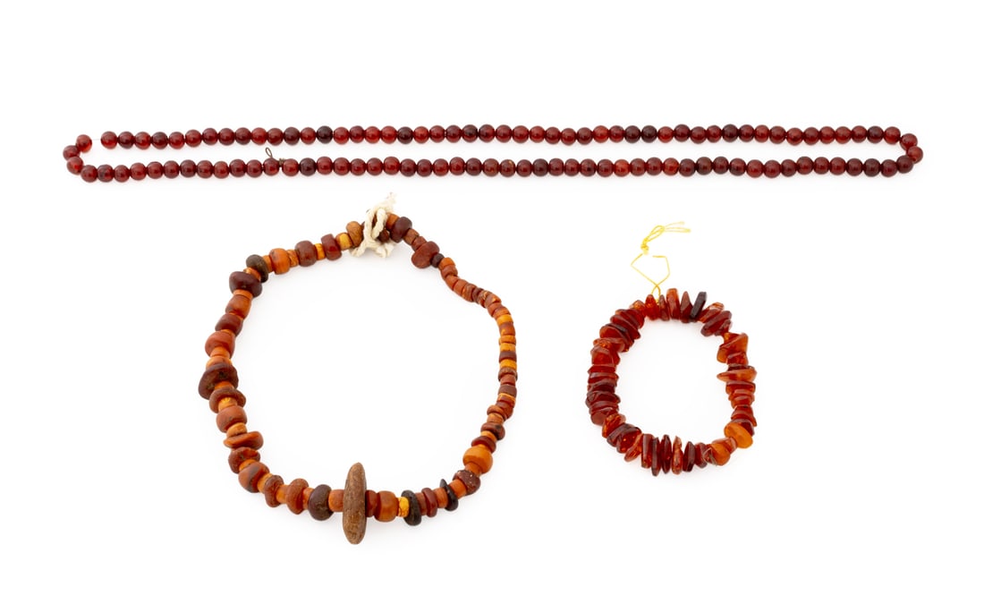 Amber Bead Strands, 3 (1 of 8)