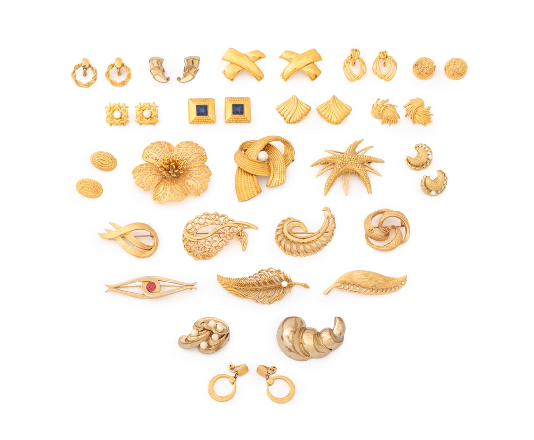 Monet Gold-Tone Gem-Set Costume Jewelry, 24 Pcs. (1 of 11)