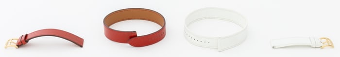 Hermes Leather Watch Bands, 2