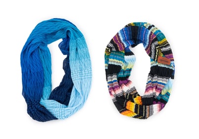 Missoni Knit Infinity Scarves, 2