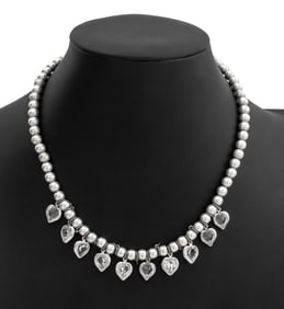 Modern Silver Necklaces, 3