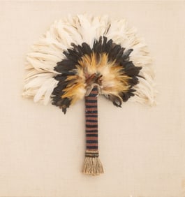 Native American Feather Fan