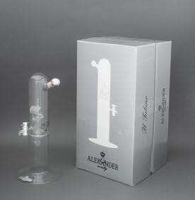 Alexander Society Glass Decanter and Dispenser