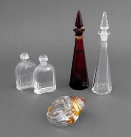 Baccarat Perfume Bottles, 5