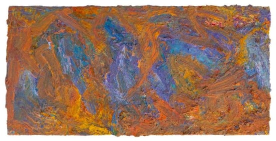 Andy Miller Abstract Composition Oil on Canvas