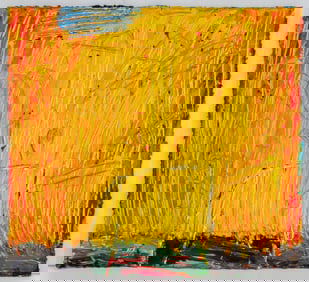 Elfi Schuselka Abstract Composition Oil on Canvas