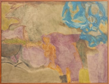 Marion Greenstone Abstract Composition, 1960