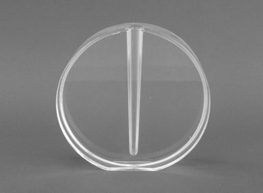 Postmodern Lucite Bud Vase