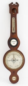 Georgian Mahogany Barometer