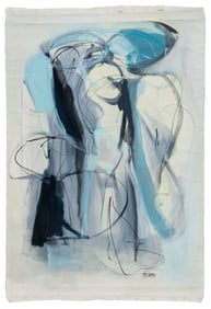 Gabriela Tolomei "El Mago" Acrylic and Ink, 2018