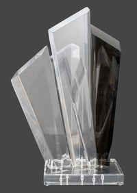 Hivo Van Teal Geometric Lucite Sculpture