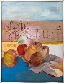 John Funt Still Life Scene Oil on Canvas, 1973