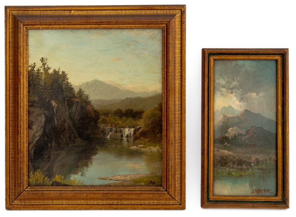 John Hitchins, Etc. Mountain Landscapes Oil, 2 (1 of 10)