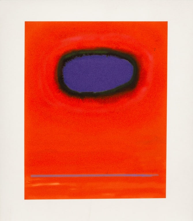 Anne Sager Abstract Composition Lithograph (1 of 5)