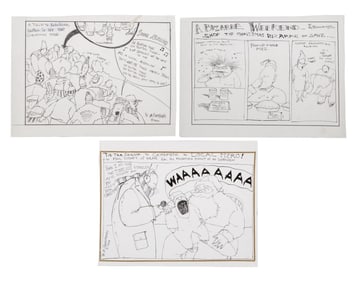 Michael Paraskevas Christmas Comics, 3