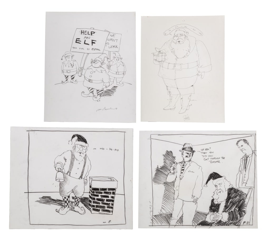 Michael Paraskevas Christmas Cartoons, 4 (1 of 11)